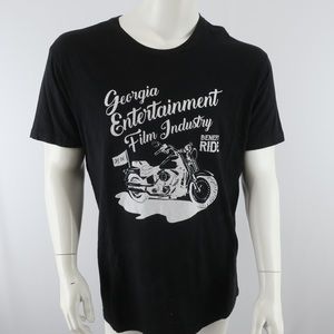 Georgia Entertainment Film Industry Benefit Ride T Shirt 2016 Large Walking Dead